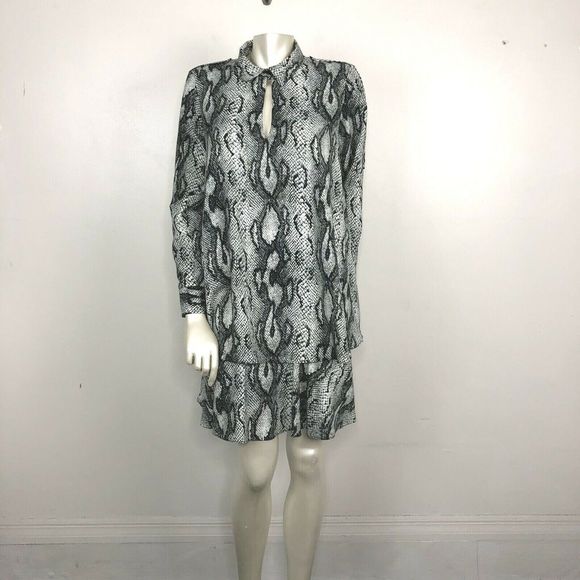 Rachel Zoe Dresses & Skirts - Rachel Zoe Snake Print Tiered Dress SZ 6
